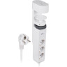 Удлинитель JAZZWAY ETD-03U-150-wh 5059535 3х1.5м на струбцине с заземлением с выключателем 3 USB выхода (2А+1С) IP20 ПВС 3х1